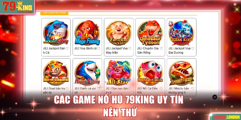 Tổng hợp các siêu phẩm slot chất lượng tại 79KING